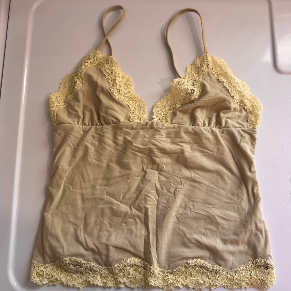 Skims Fits Everybody Lace Triangle Cami Jupiter Size Small